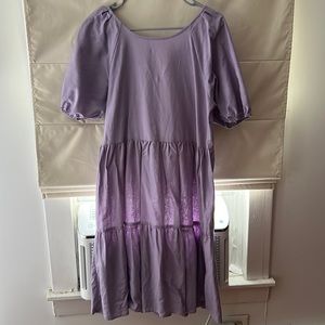 COPY - Princess highway purple babydoll tiered dress